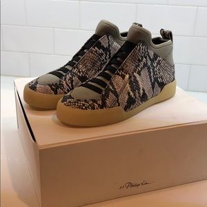 3.1 PHILLIP LIM HIGH TOP SNEAKERS
